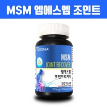 글루코사민 MSM 엠에스엠 관절영양제 msm식이유황 조인트 콘드로이친 무릎 연골영양제 효능 관절에좋은 캐나다산 먹는유황 운동선수 청소년 중년 갱년기 부모님영양제, 브레인비 6병