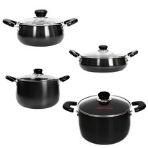 키친아트 양수냄비 전골 곰솥 냄비 4가지종류 총10종 경질특수피막처리, 양수 22cm