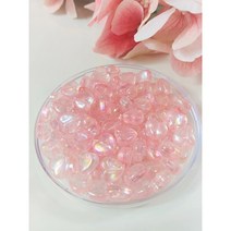 블링비즈] 하트포인트비즈 비비드하트 파스텔하트 크리스탈블루 크리스탈핑크 크리스탈바이올렛 진주하트 팔찌만들기 비즈공예