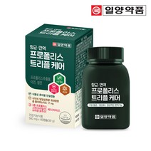 일양약품 그린 프로폴리스 원액 아연 셀렌 영양제 플라보노이드, 1개, 60캡슐