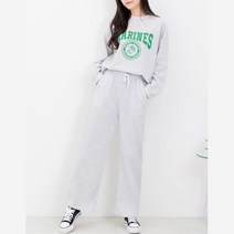 가을 여성 이지웨어 맨투맨 밴딩바지 세트 패션운동복