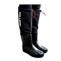 발라카스 웨이더부츠 무릎장화 VS09-2 블랙에디션, LL 270~275mm