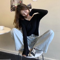 봄 여름 박시 루즈핏 긴팔 가디건