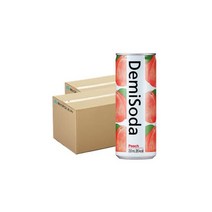 컨피던스 250ml x 30CAN - 추천, 데미소다 복숭아 250ml x 60CAN - AJ