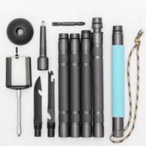 휴대폰거치 멀티툴 야광그립 등산스틱 지팡이 가벼운