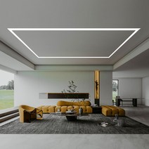 LED 시스템 라인조명 매입등 주방등 거실조명 천장조명 카페조명, DS 2000mm 60W(화물택배착불), 전구색
