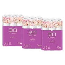 코디 천연펄프 더 순수 소프트 27m 30롤 3팩, 상세페이지 참조