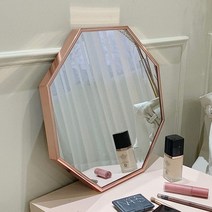 [브래그디자인] 350x350 팔각 거울 (골드), 3. 로즈골드
