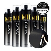 갸스비 스타일링 헤어스프레이 매트&하드, 200ml, 5개입