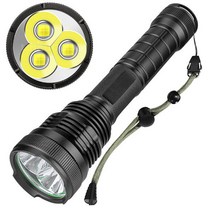 뉴엔 J83 XHP50 해루질 LED후레쉬 손전등 랜턴 써치라이트, 1개, J83-XHP50(단품)