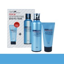 입큰 맨파워 액티브 올인원 남성기초화장품 120ml+50ml 미백 스킨 주름개선화장품 수분크림 모공케어 남자기초화장품 남자토너 남성화장품브랜드 남자화장품브랜드 아빠생일선물 추천