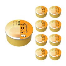 이무라야 캔 커스터드 푸딩 디저트 75g x 8 팩, 단품