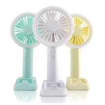로코 시원한 LED 휴대용 선풍기 미니 손선풍기 손풍기 핸드 충전식 접이식 핸디선풍기 탁상용, 민트