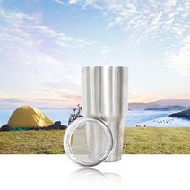 sb리테일 대용량 900ml 몬스터 텀블러, 3-2.커브형 스텐인레스 빨대 1ea