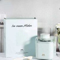 미니 수제 젤라또 기계 수제 소프트콘 아이스크림 제조, 민트