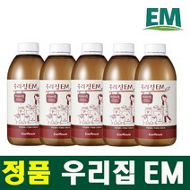 우리집 EM 500ml 가정용 EM 활성액, 5개