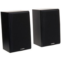 야마하 북쉘프 서라운드 스피커 라운드디자인 벽걸이가능 브라켓 블랙우드-T3