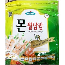 업소용 식자재 재료 몬 원형 월남쌈 16cm 200g X48, 상세페이지 참조