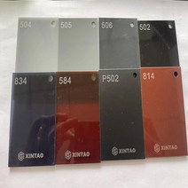 컬러 아크릴 시트 가공 투명 유기 시트 맞춤형 PMMA 레이저 절단 UV 인쇄 연마 마킹, 검은색