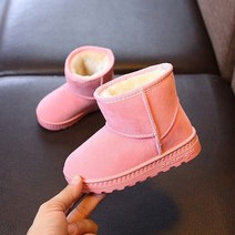 패션 어린이 캐주얼 신발 아기 남아 여아 스노우 부츠 러닝화 스포츠 흰색 아동 쉘레 스니커즈, 32(19.5cm), [05] Pink A