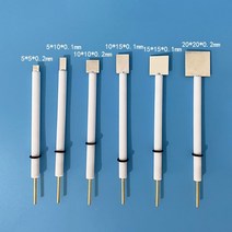 공구 백금 전극 플레이트 보조 10*10*0.1mm, 03 2.4x4x0.1mm