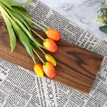 웨루 직사각 접시(중 대) 나무트레이 빵트레이 초밥접시 플레이팅보드