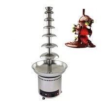 초콜릿 중탕 기계 대용량 전기 분수 상업용 사탕 마시멜로 폭포 7 층 공지사항, 3.6 Tier