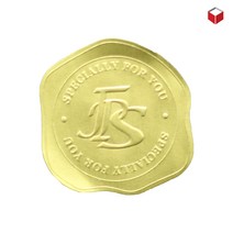 금박스티커 밀랍인장 골드 225개 (30 x 30mm)