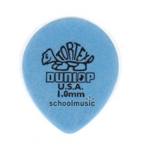 Dunlop - Tortex 티어드롭 1.0mm 물방울 피크(413R1.0)