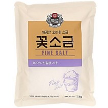CJ 꽃소금 1kg, 1개