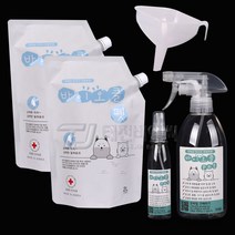 애견탈취제 바이오클펫 2L+2L+용기2종+깔대기, 1셋트, 2리터 2개