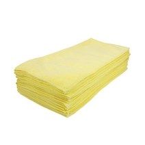 극세사 클리닝 타월 48종세트 색상 옐로우, Yellow, 12-Pack