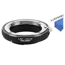 [정규 대리점]K&F 라이카 M LM 마운트 -CANON EOS M 마운트 어댑터 렌즈 크로스 부착 lm-eosm (KFEOSM)