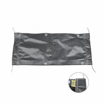 MDG7912 폴리탑 차량용 방수포 PE탑지(투톤) 3.5x4.5m (무광) (방수포/차덮개/차호루망/그물망)