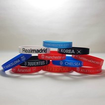 인쇄연구소 축구 실리콘 손목밴드 스포츠팔찌