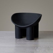리클라이너 소파 1인용 북유럽 디자이너 코끼리 다리 의자 인터넷 홈스테이 단일 좌석 의자 크리 에이 티브 컴포트 야외 안락 의자, 검은 대변