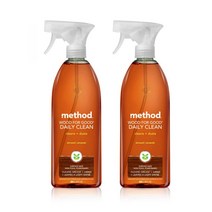 Method 메소드 우드 클리너 아몬드향 28oz(828ml) 2팩 Wood For Good Daily Cleaner Almond, 2개