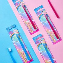 강남엄마들의 베베디 초콜릿도 잘 닦이는 칫솔, 반짝이블루, 10개