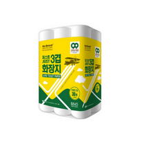노브랜드 JUST 3겹 화장지30M*30롤, 1개, 30개