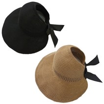 여성썬캡 돌돌이 여름 모자 썬바이져 자외선차단모자