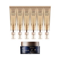 AHC 아이크림 시즌11 40ml x6 + 닥터지 블랙 스네일 크림 50ml_M, 상세페이지 참조