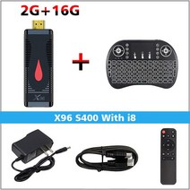 스마트 파이어 TV 스틱 올위너 H313 4k 미디어 안드로이드 10 듀얼 동글 S400, 22.Au 플러그 - 2G 16G With i8