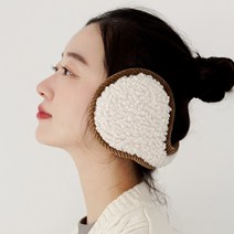 이코마켓 국산 남녀공용 코듀뽀글이 접이식 방한 털귀마개