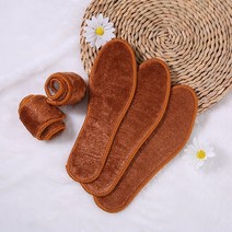여성 겨울 어그 헌터 스노우 패딩 털 앵클 방한 난방 플러시 신발 깔창 남녀 공용 두꺼운 패드 부츠 밑창 열 삽입 스포츠 러닝