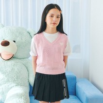 더데이걸 산본점 **23년신상**귀엽고 발랄한 슬림한 니트조끼#봄부터 여름까지 입을수있어요~#사이즈 작게나옴#주문시 사이즈 업해서 주문하세요~