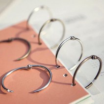 오토데코 금속 카드링 문서 연결 고리링(1개 가격입니다.), 30mm