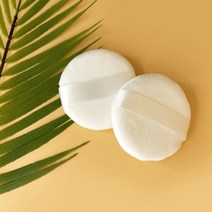 가온산업 IA_420 파우더 퍼프 극세사 2P 아이엑트리스, 1개