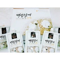 백봉오골계 즙 90% 진액 액기스(구정 설 선물+백봉 환)먹교수 이영*방송/백봉춘천농장직배송(60봉)한달분- (부모님외 건강효도선물즙), 1개, 상세정보참조