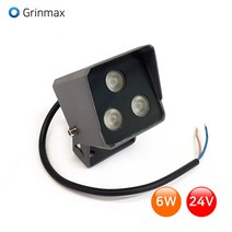 그린맥스 24V 투광등 사각 3W *경관조명 간접조명 간판조명 작업등, 1개, 사각 3W 3000K