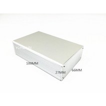 서버랙 1pcs 알루미늄 상자 케이스 증폭기6627100mm aluminum 전자 배포